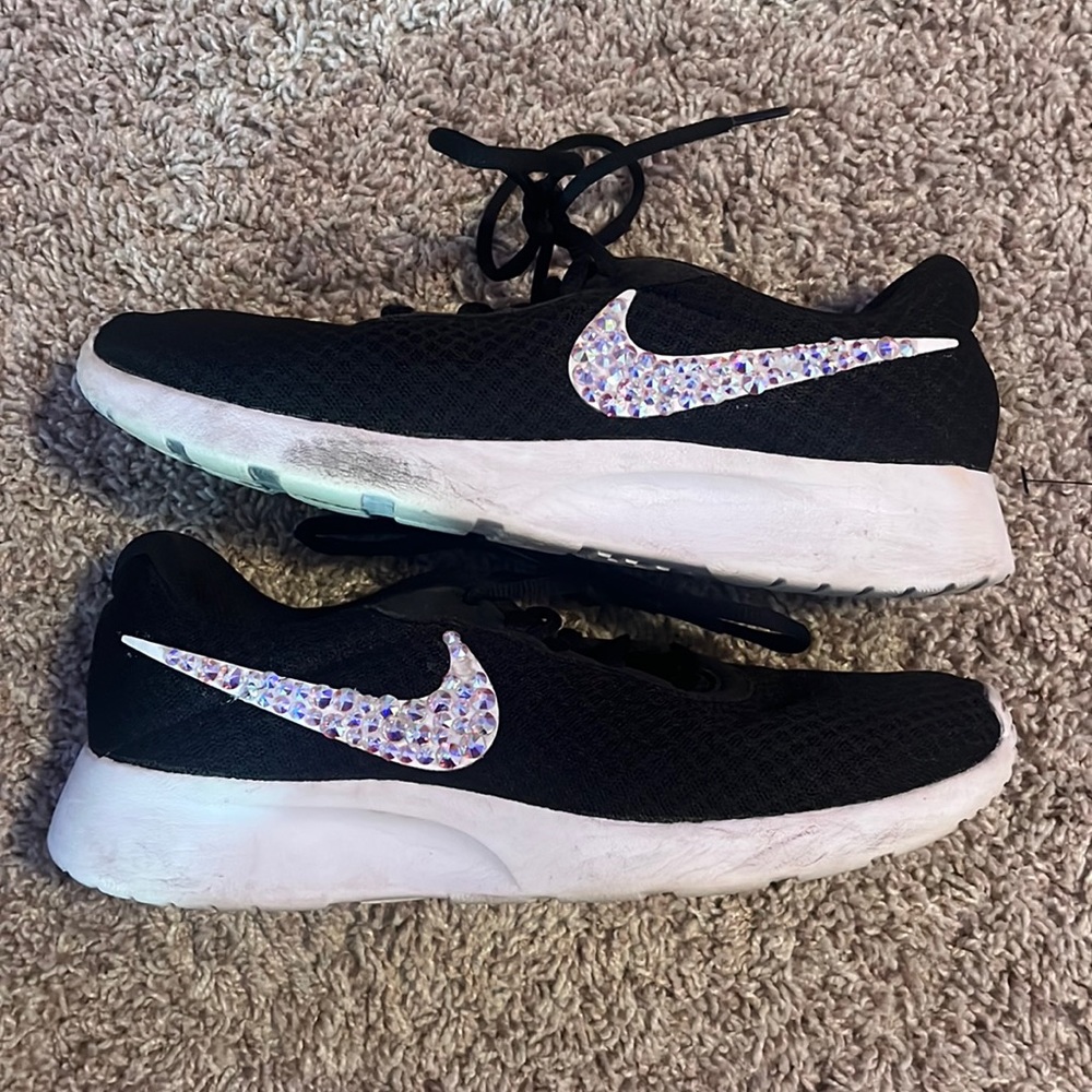 Rhinestoned Nikes